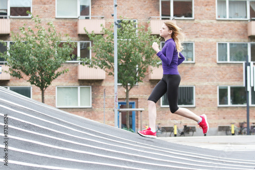 Photography running in Copenhagen