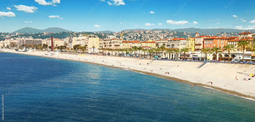 La Promenade des  Anglais à Nice