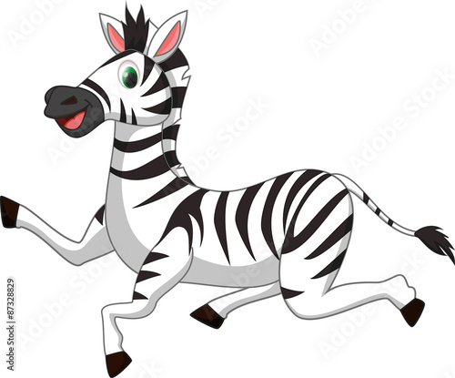 cute zebra cartoon