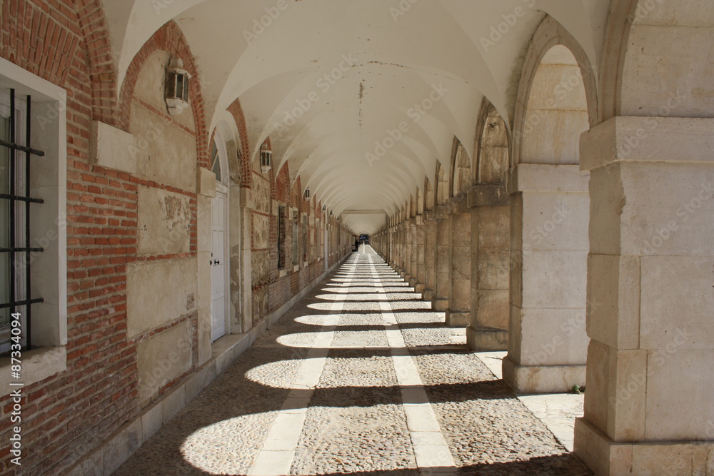 Palacio Aranjuez sol y sombra