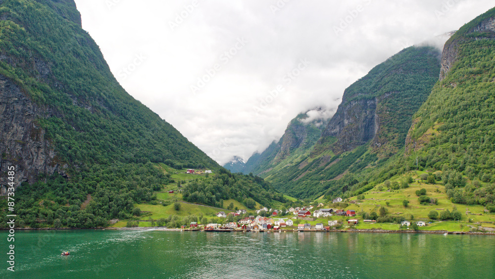 village de Norvège.