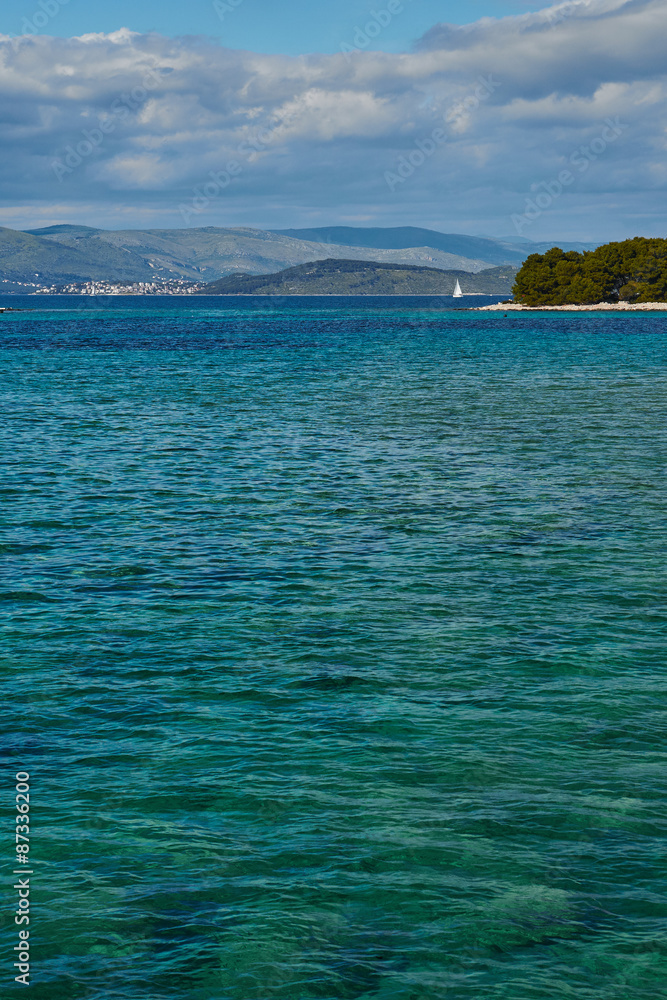 Fototapeta premium Adriatic Sea coastline in Croatia