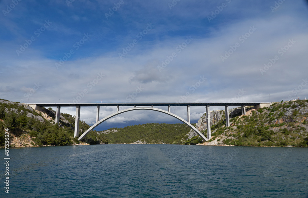 Croatia. Krka bridge
