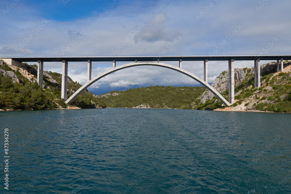 Croatia. Krka bridge