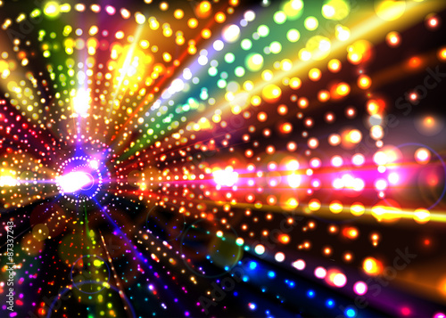 Abstract Party Background. 