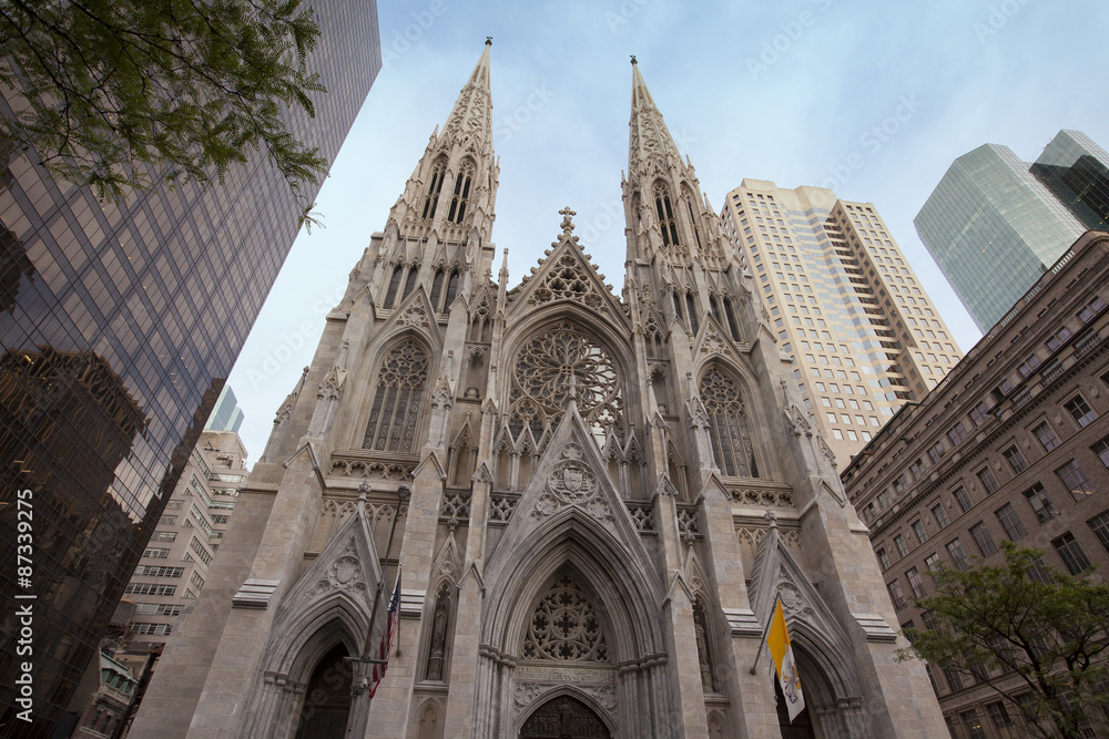 saint patricks cathedral in New York city