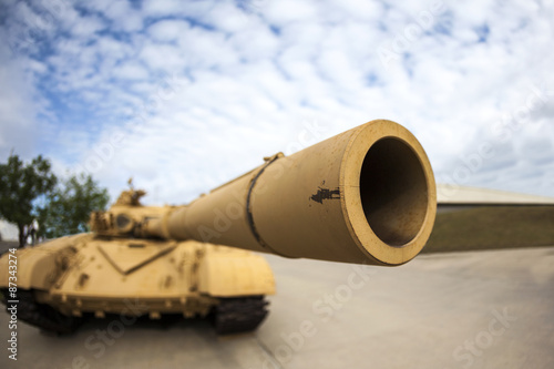 T-72 main battle tank on display photo