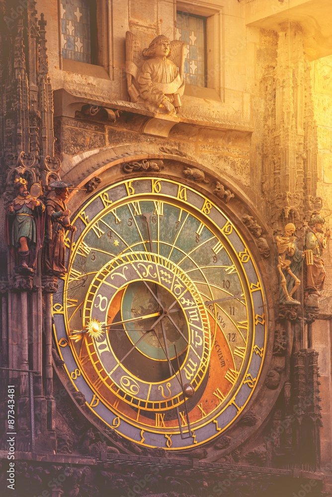 Astronomical Clock on Prague Old Town Square