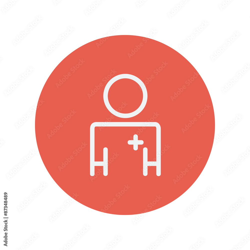 Doctor thin line icon Doctor thin line icon