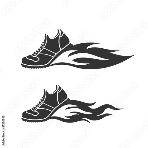  icon sports shoes, escapes fire, a reactive stream