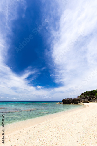 沖縄のビーチ・久高島・ウディ浜 