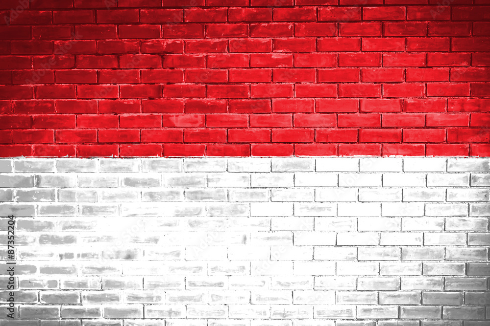 indonesia flag,wall texture background indonesia flag,wall texture background