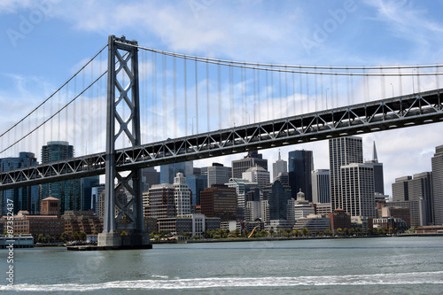 Bay Bridge in front of San Francisco © Stephen Kirschenmann