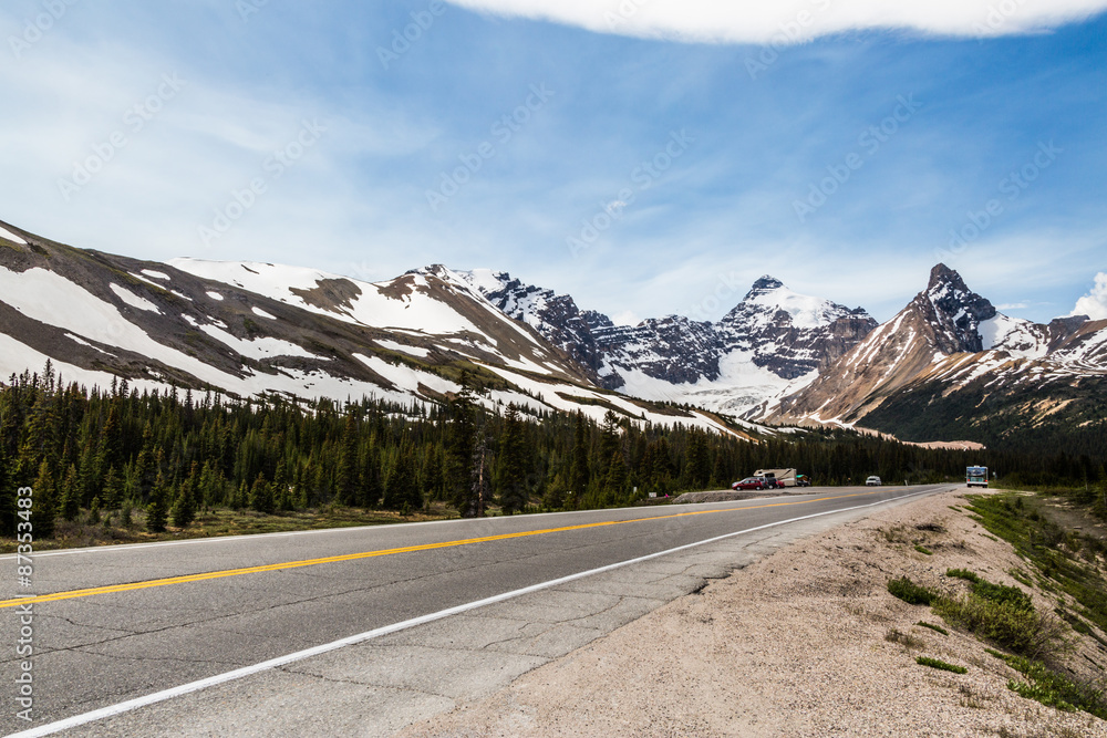 Fototapeta premium Rocky Mountains in Canada