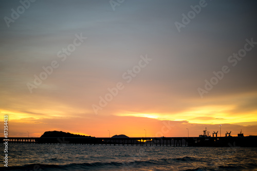 sea sunset © toeytoey