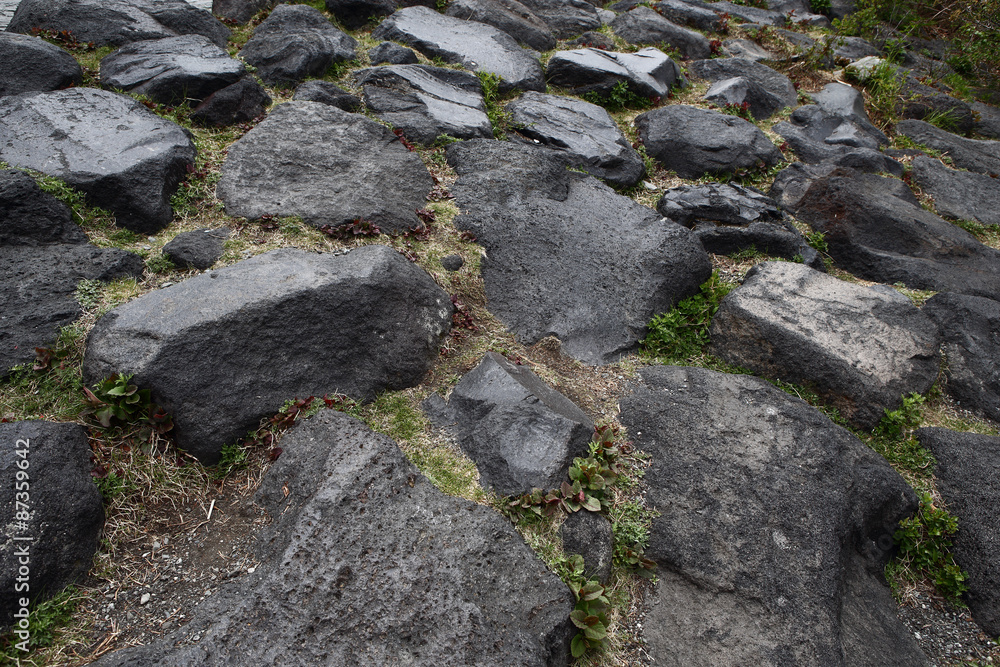 The Floor From Stone is pattern For Background The Floor From Stone is pattern For Background