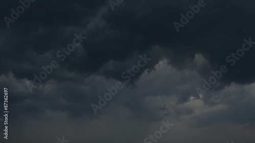 Clouds and Lightning and Rain