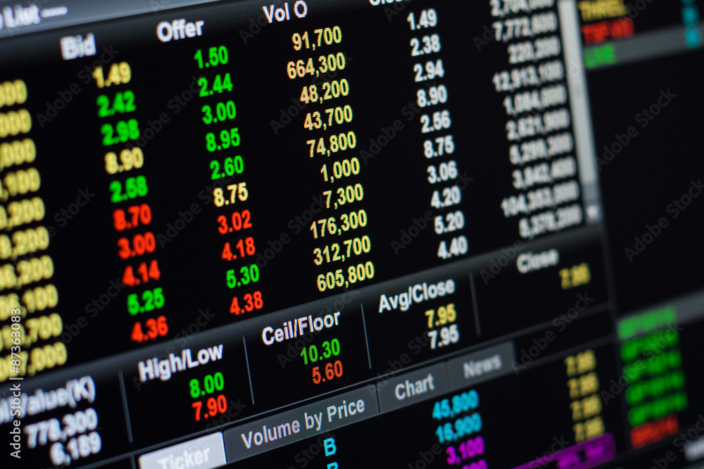 Stock market volume,forex volume,business concept. Stock market volume,forex volume,business concept.