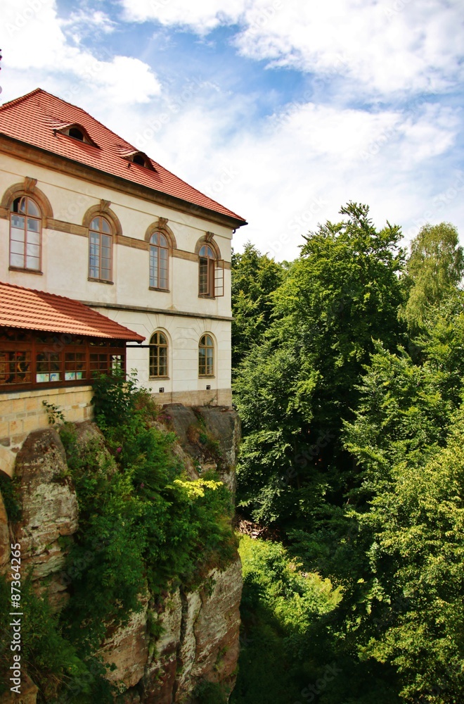Castle Valdstein in Bohemian Paradise region
