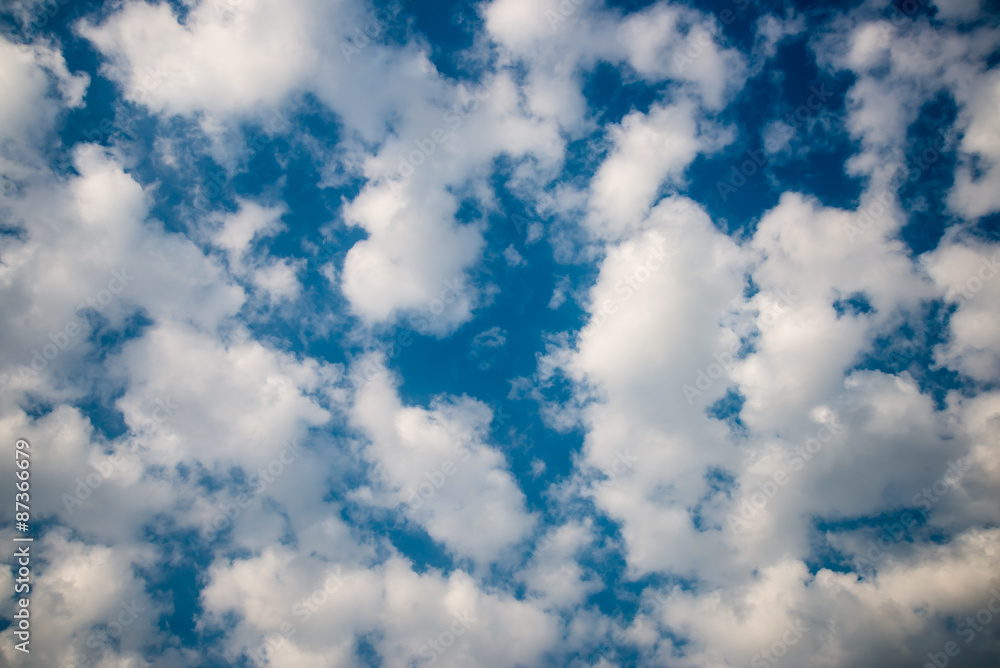 Obraz premium clouds in blue sky.