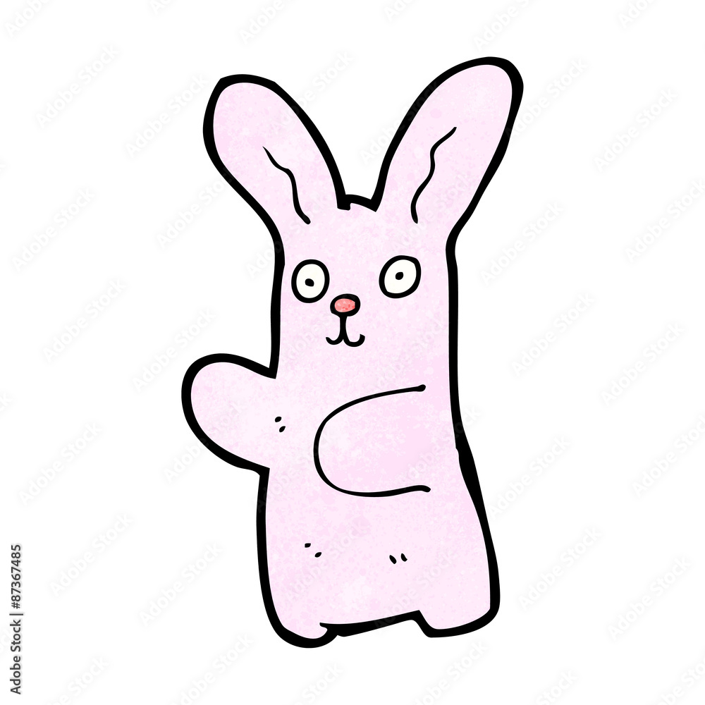 Obraz premium cartoon rabbit
