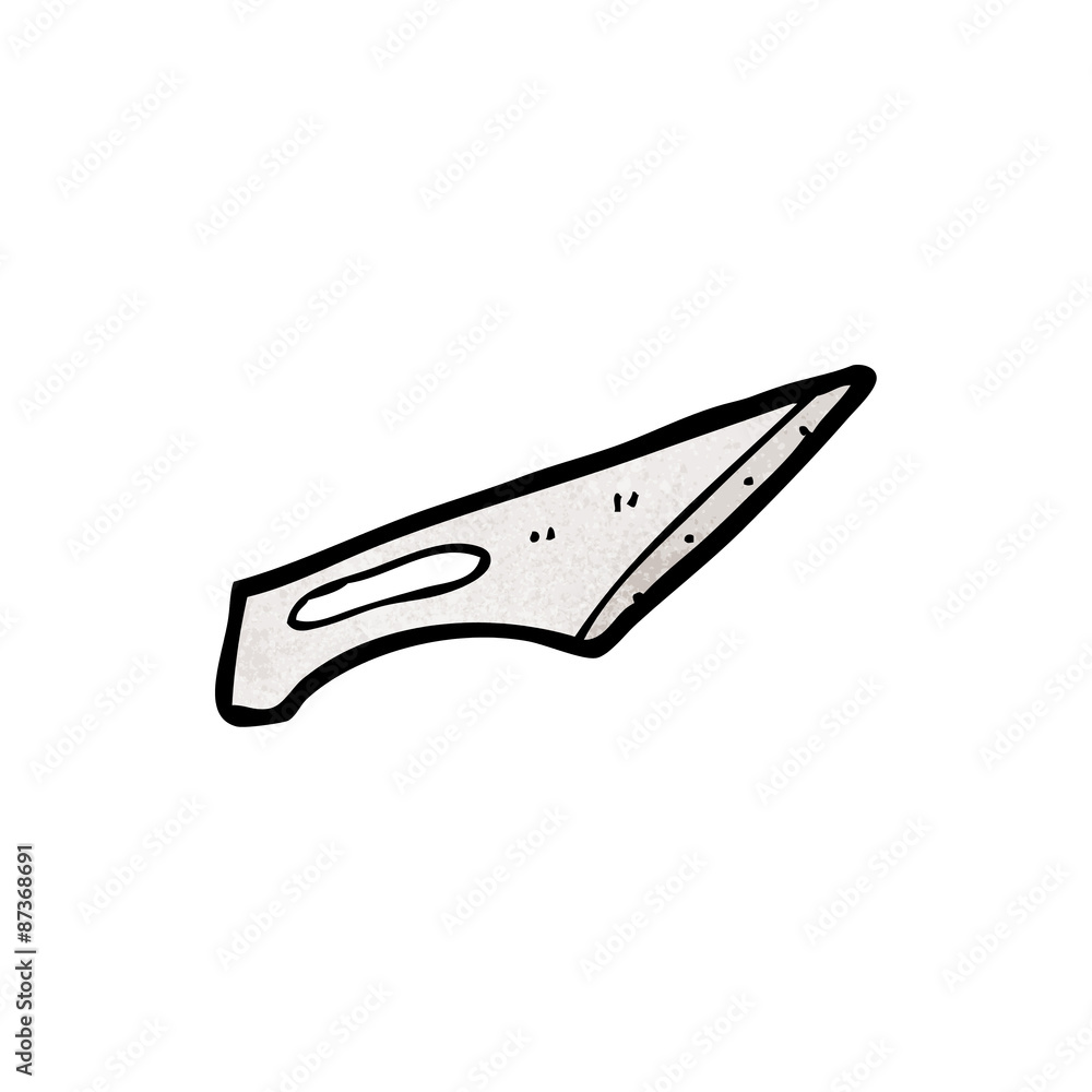 cartoon scalpel blade Stock Vector | Adobe Stock