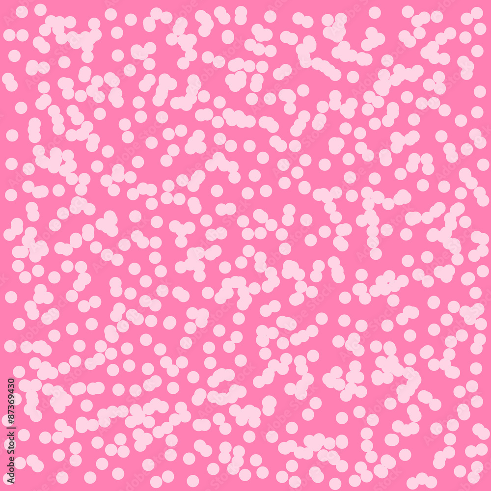 White dot on pink background vector