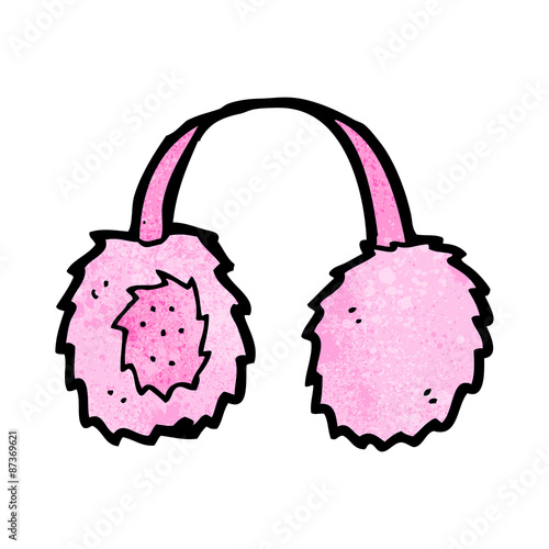 cartoon ear muffs