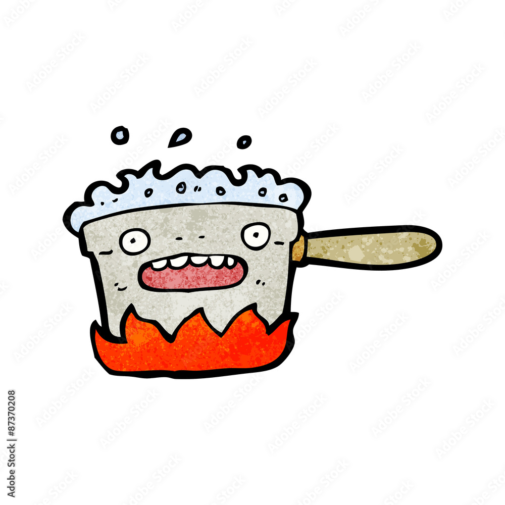 bubbling kitchen pot cartoon bubbling kitchen pot cartoon