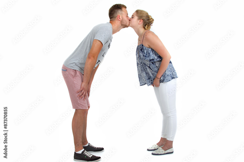 lustiger Kuss lustiger Kuss