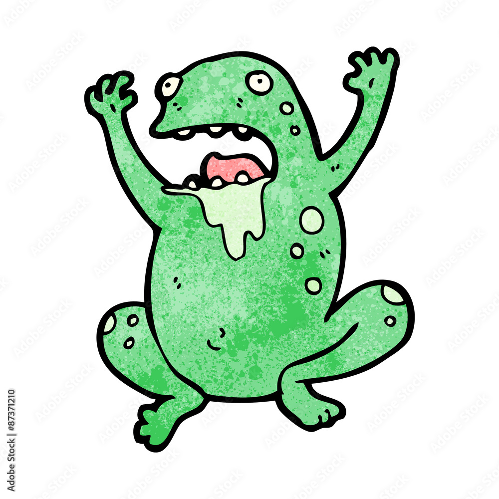 gross cartoon frog gross cartoon frog
