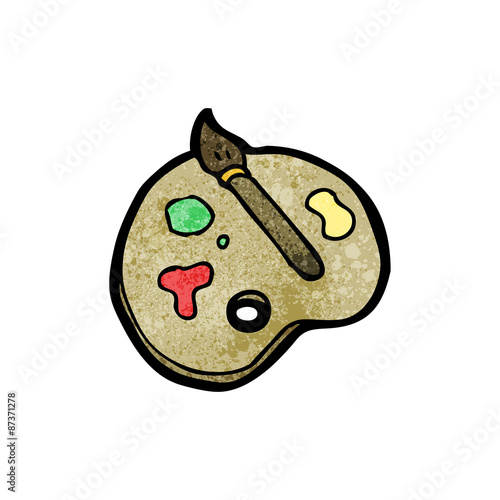 cartoon pallette