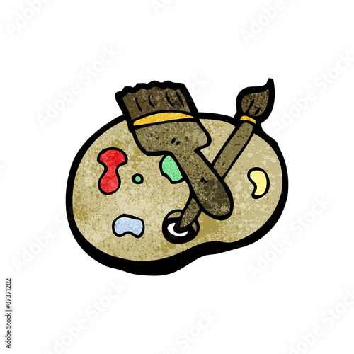 cartoon pallette