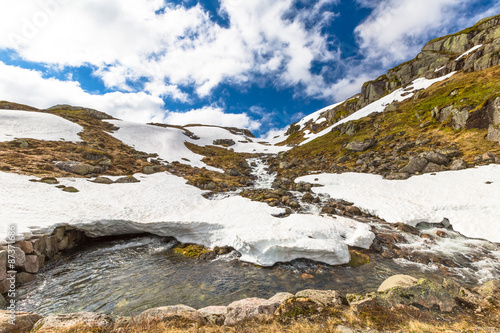 Norway mountain landscape photo