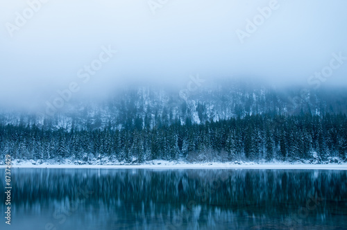 Obraz na płótnie Laghi di Fusine w salonie