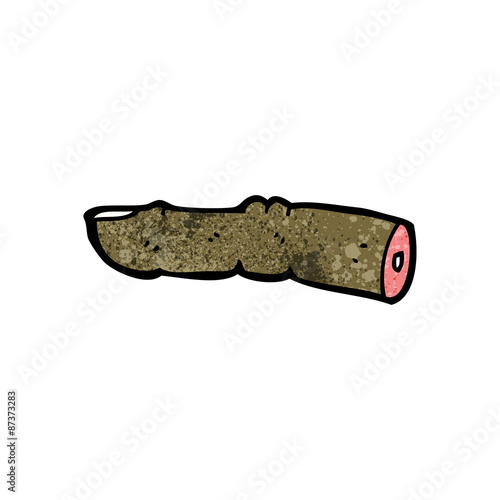 severed finger cartoon