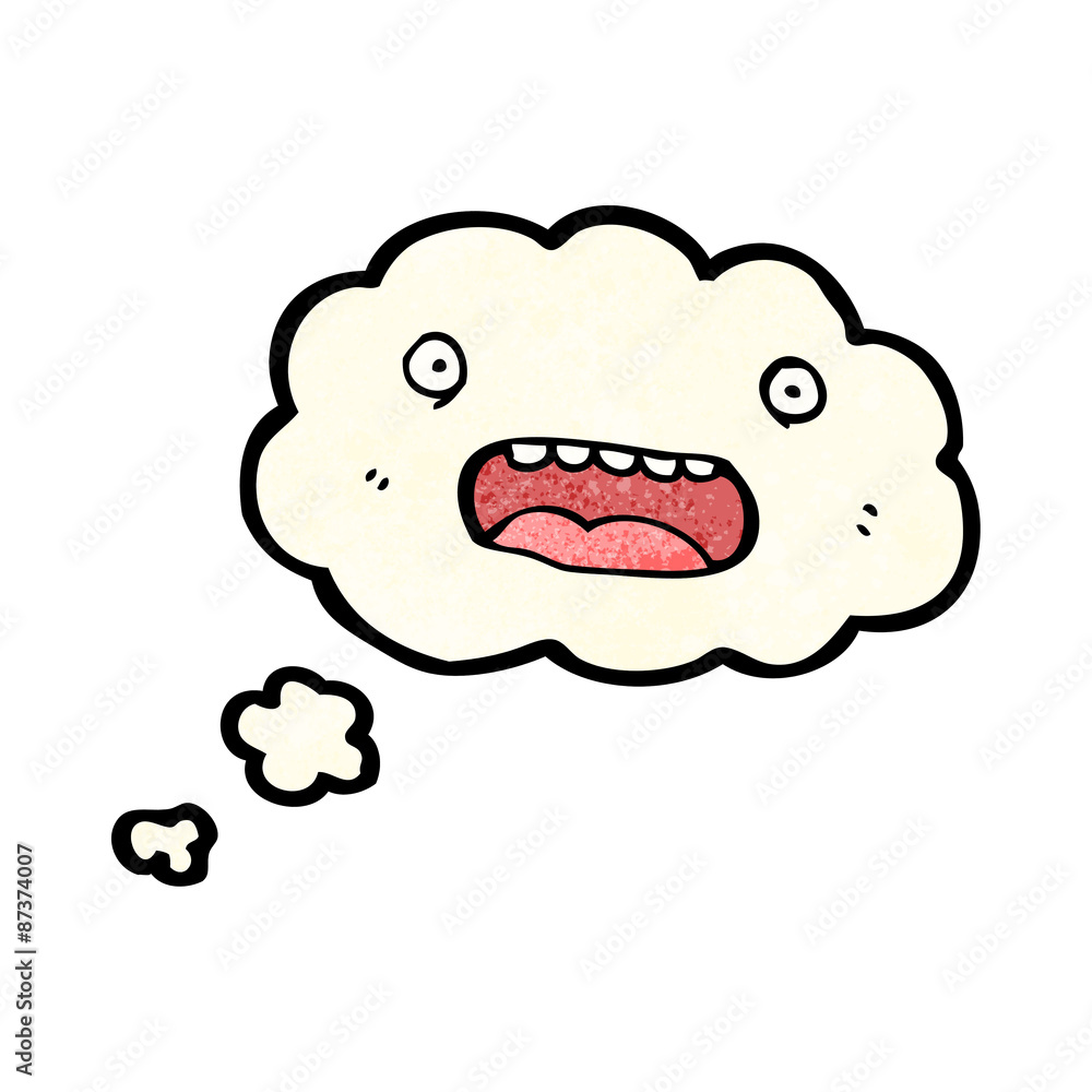 cartoon cloud character cartoon cloud character