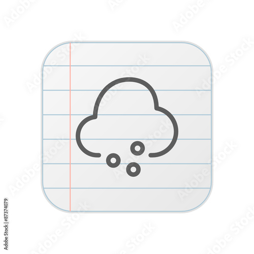Cloud with Hail