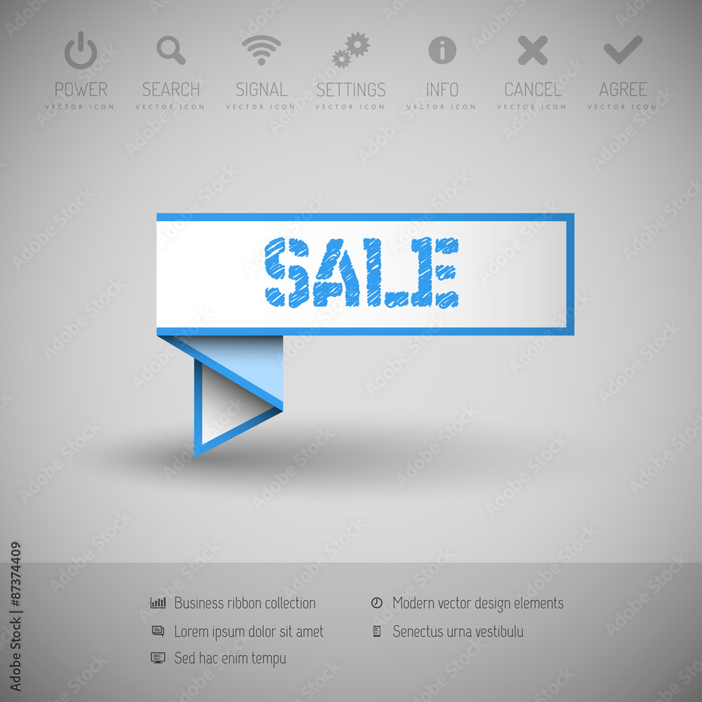 Banner with commerce business content Banner with commerce business content