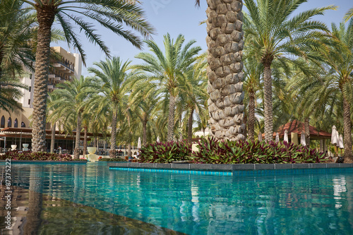 Swimming pool of luxury hotel © ZoomTeam