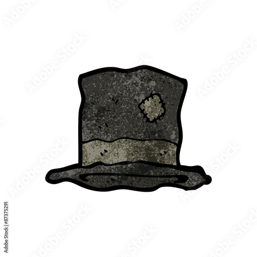 cartoon top hat