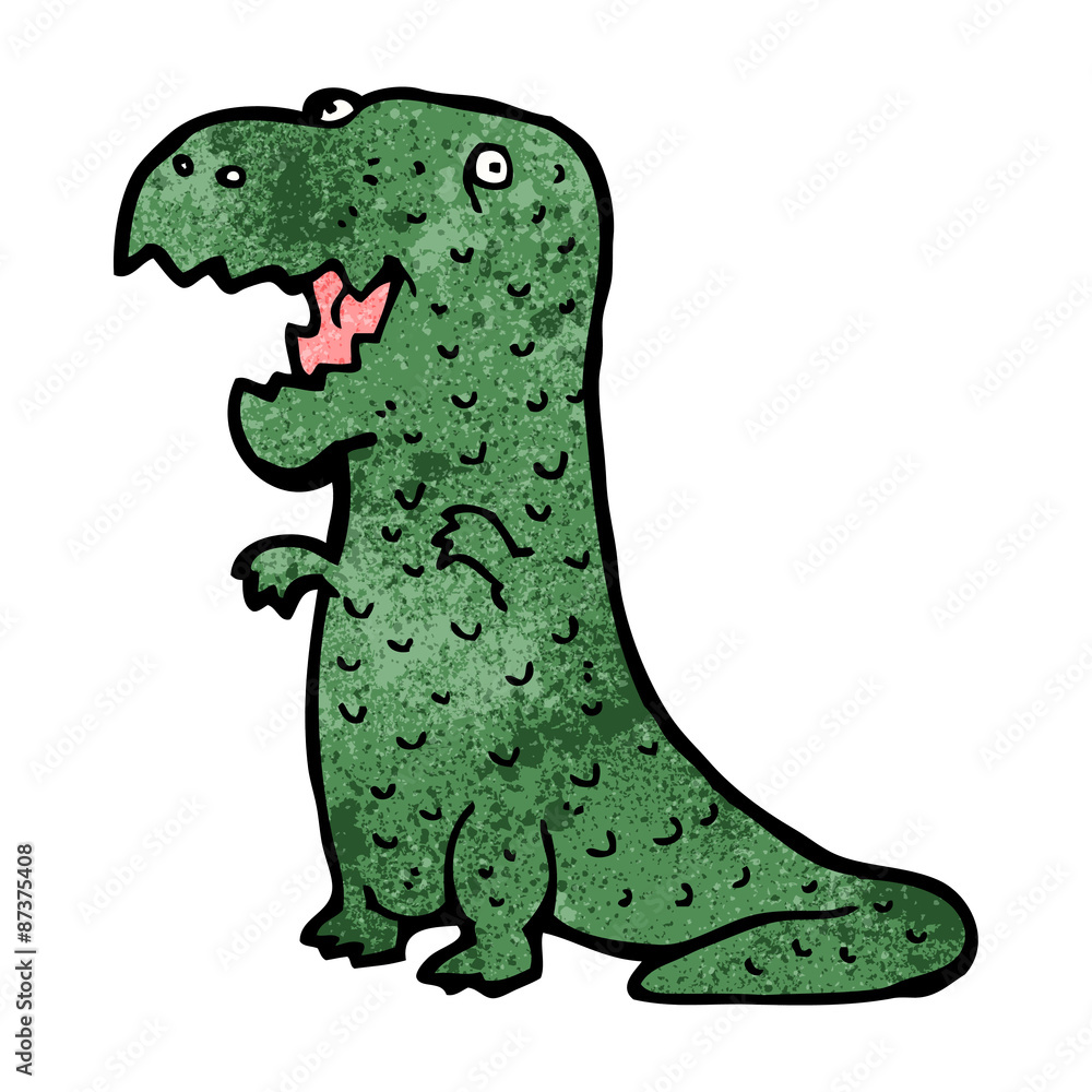 Fototapeta premium cartoon dinosaur