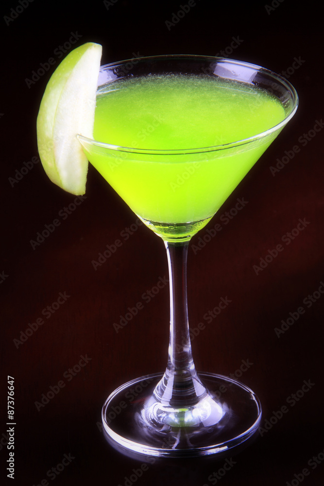 Cocktail - Apple martini (Appletini)