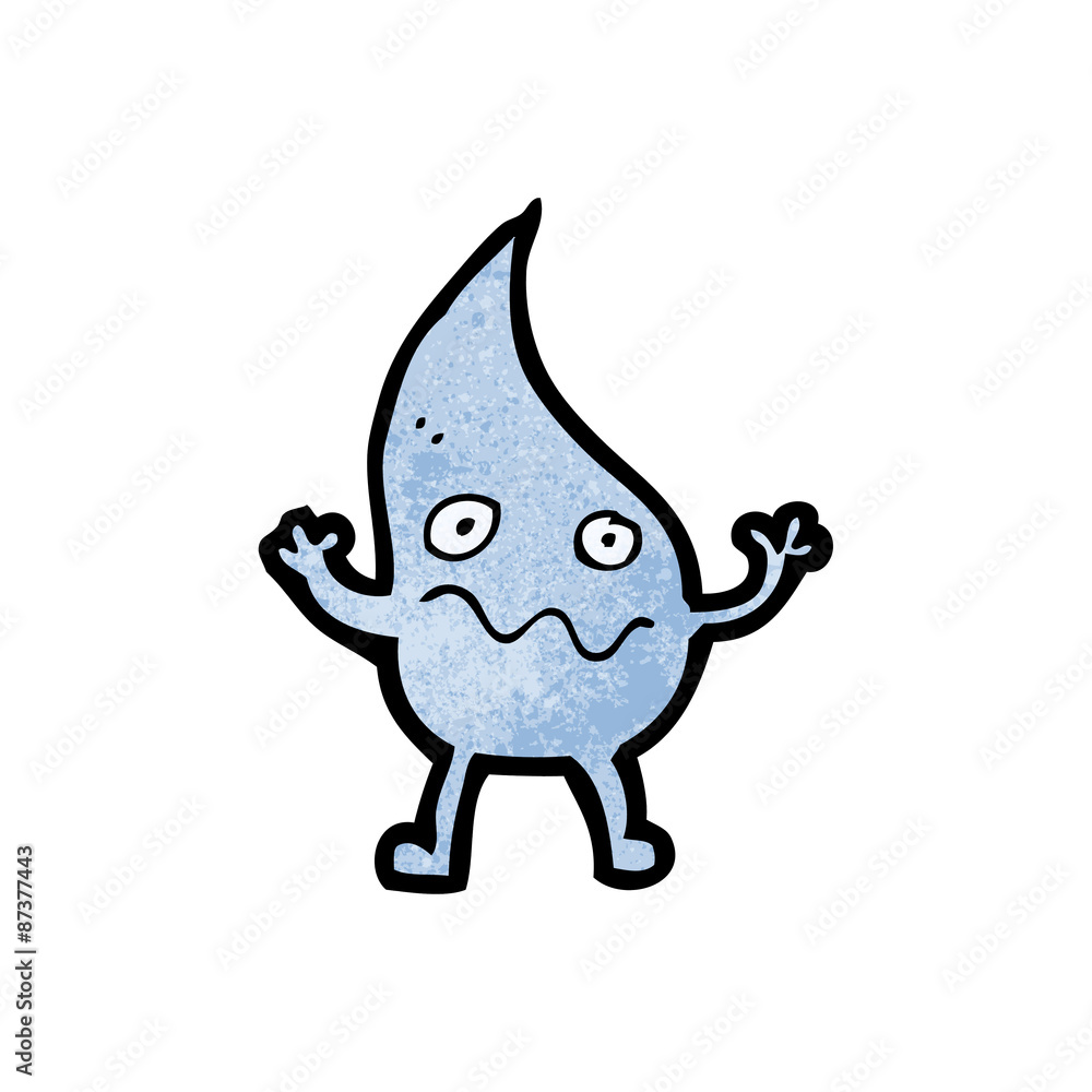 cartoon raindrop cartoon raindrop