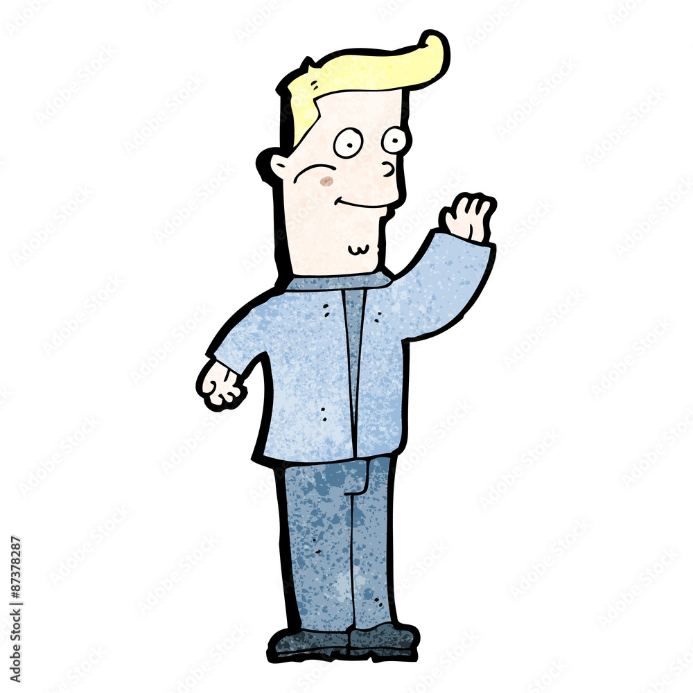 cartoon happy man cartoon happy man