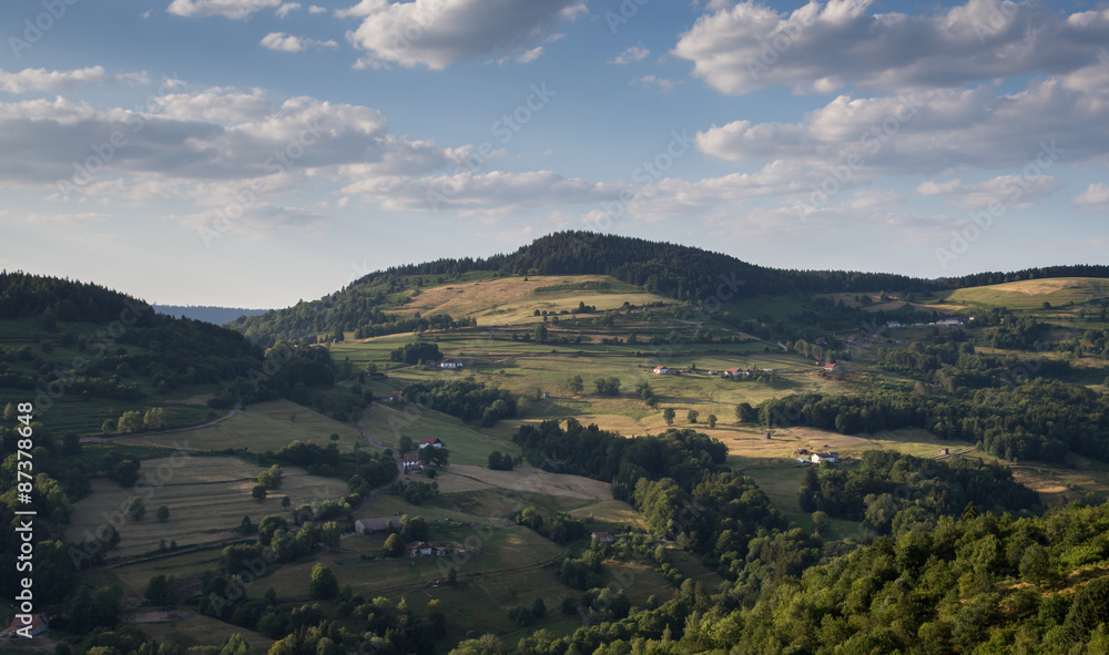 paysage des Vosges