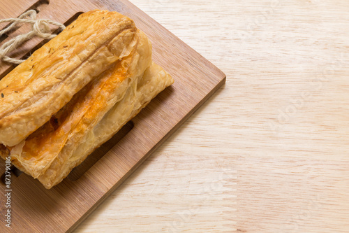 Puff Pastry Pie / Puff Pastry Background