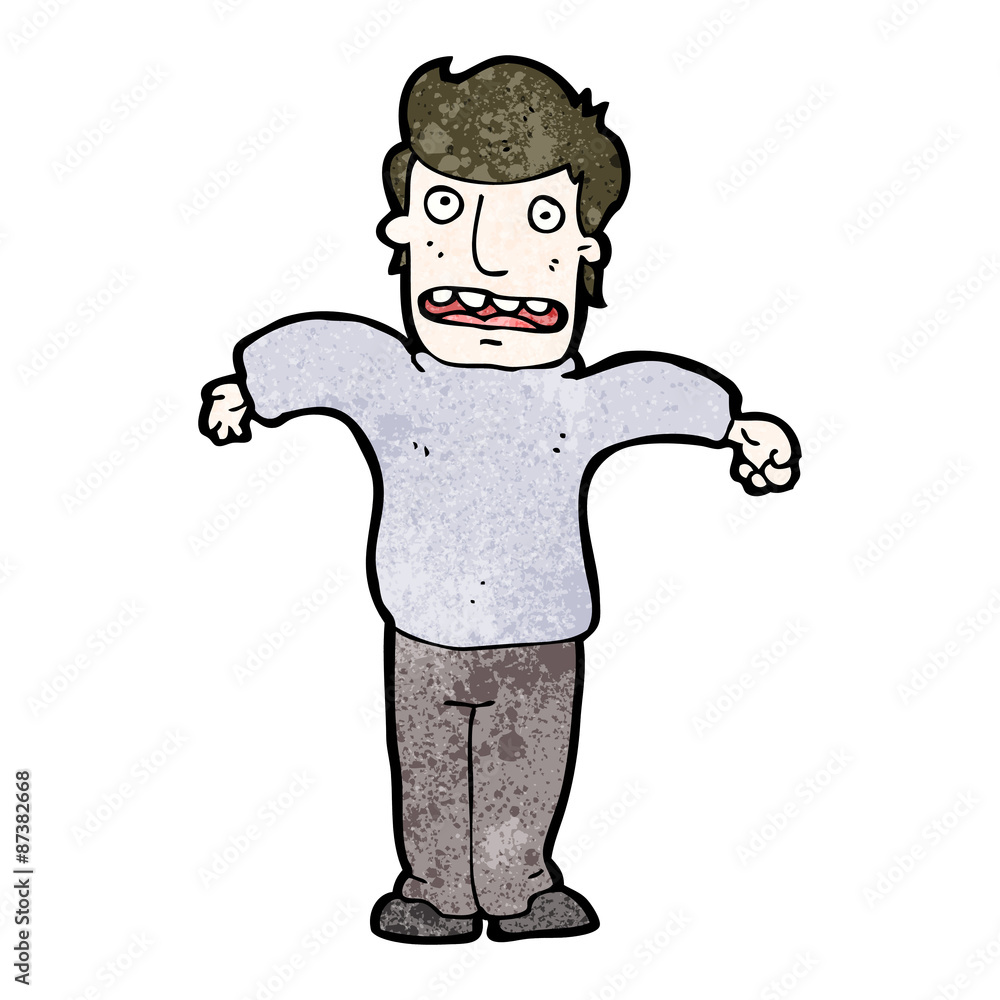 cartoon man shrugging shoulders cartoon man shrugging shoulders