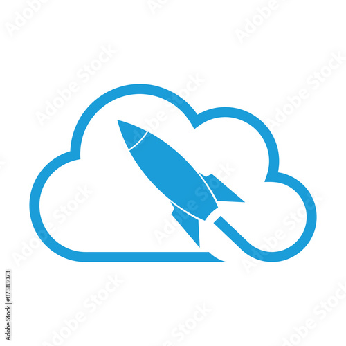 Rakete und Wolke, Start, Geschäft