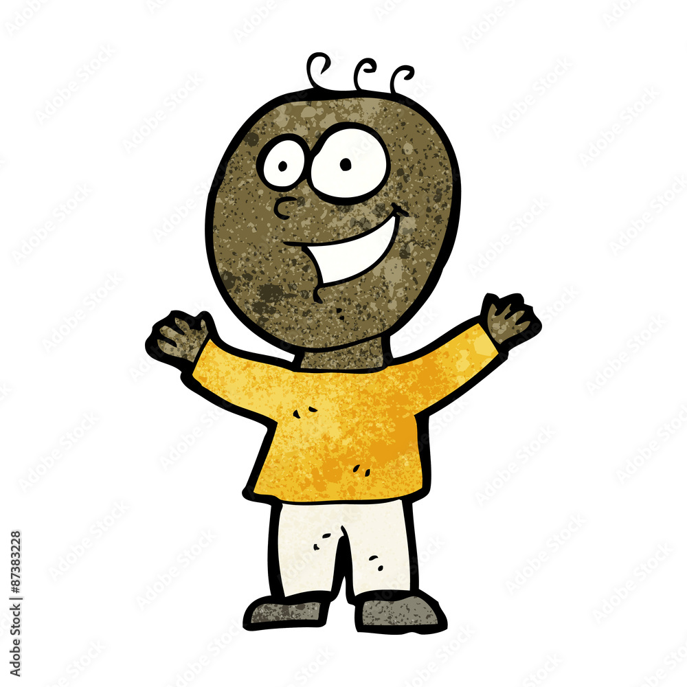 cartoon happy man cartoon happy man